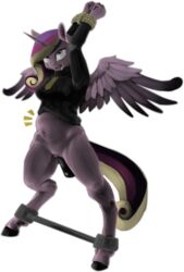 2015 alicorn anthro anthrofied bound clothing cum dildo equine female friendship_is_magic hiroshi-tea horn horse mammal my_little_pony penetration princess_cadance_(mlp) sex_toy solo translucent vaginal_penetration wings