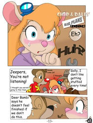 chip chip_'n_dale_rescue_rangers comic dale disney gadget_hackwrench