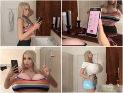 1girls 3d 3darlings 3rd-art babs_(3rd-art) big_ass big_breasts bimbo blonde_hair breast_enlargement breast_expansion breast_growth breasts breasts_bigger_than_head bust busty curvaceous curvy curvy_figure enlargement enormous_breasts expansion female gigantic_breasts growth hips huge_ass huge_breasts large_ass large_breasts light-skinned_female light_skin massive_breasts mature mature_female slim_waist thick thick_hips thick_legs thick_thighs thighs voluptuous waist wide_hips