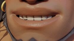 anal anal_sex animated baptiste bara big_dom_small_sub boner cock dark_skin dick erection erection_while_penetrated gay male male_only mauga muscular muscular_male null_morphus overwatch penis size_difference smiling sound tagme tattoo tattoos thrusting_into_ass video