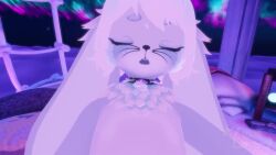 1boy 3d animated blowjob blowjob_pov blue_body blue_eyes blue_fur blue_hair blue_skin bunny bunny_ears crop_top cute dirty_talk dominant_femboy english_dialogue english_voice_acting fangs fellatio fellatio_pov femboy femboy_focus femboydom fluffy forced forced_oral furry furry_only horns josou_seme luxxi_bun luxxilunar male male_only moaning navel_piercing penis piercing pov pov_blowjob sound sucking tagme taker_pov thick_thighs thighs video voice_acted wet white_hair yaoi