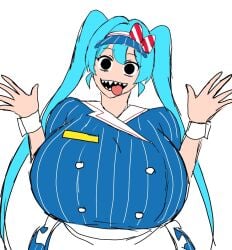 hatsune miku from vocaloid by momiji (artist)