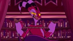 animated blitzo_(helluva_boss) cloaca cloacal_penetration cum cum_inside cum_on_body english english_commentary english_dialogue english_voice_acting gay hell helluva_boss imp male male/male male_only male_penetrated male_penetrating male_penetrating_male moan moaning moaning_in_pleasure shoutless stolas_(helluva_boss) tagme video voice_acted yaoi