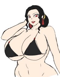 female muzan from demon slayer by momiji (artist)
