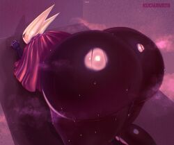 1girls 2_horns 2d alternate_body_type alternate_breast_size arthropod artist_name big_ass big_breasts big_butt black_body black_skin breasts bubble_ass bubble_butt bug bug_girl female female_only hollow_knight hollow_knight:_silksong hornet_(hollow_knight) kuchavatti large_ass large_breasts large_butt silksong team_cherry