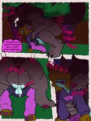 3:4 absurd_res anal anal_sex balls big_balls bite biting_another blue_body blue_fur bodily_fluids brown_body brown_fur canid canine canis chibitay clothed clothed_sex clothing cum cum_in_ass cum_inside domestic_cat ejaculation felid feline felis fur genital_fluids genitals grey_body grey_fur hi_res lagomorph legwear leporid male male/male male_penetrating mammal muffin_(chibitay) mythological_canine mythological_creature mythology partially_clothed penetration questionable_consent rabbit sex size_difference sweatshirt thigh_highs translop translynx werecanid werecanine werecreature werewolf wolf