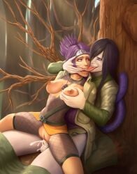 mitarashi anko from naruto (series) by sudkampsin