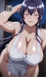 busujima saeko from highschool of the dead by iwfrez