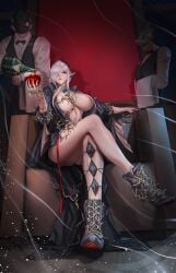 gladiia (arknights) from arknights by mueos-ilkka