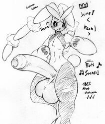 lopunny from nintendo by pumpkybutt