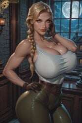 helga sinclair from atlantis: the lost empire by bythebrokenone