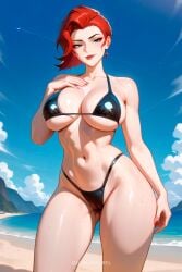 black widow (marvel rivals) from marvel by devilaiworks