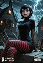 mavis dracula from hotel transylvania by naughty neurals