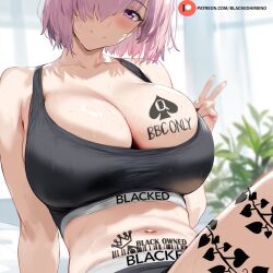 mash kyrielight from blacked by himeno