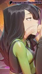 1girls 2025 2girls ai_generated artist_name balls black_hair blowjob blowjob_face cock dick electroworld erection fellatio female hi_res high_quality high_resolution highres kim_possible licking long_hair multiple_fellatio multiple_girls oral oral_sex patreon patreon_username penis shego stable_diffusion straight sucking testicles uncensored watermark