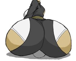 anonymous_character cat_girl facesitting fully_clothed kali_belladonna nightmaresfd rwby sitting_on_another sitting_on_face sitting_on_person