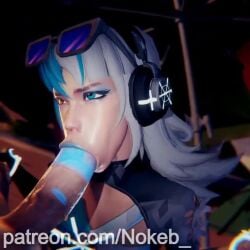 1boy 3d animated blowjob blowjob_face female light-skinned_female light-skinned_male light_skin luna_snow luna_snow_(cool_summer) luna_snow_(marvel_rivals) male marvel marvel_comics marvel_rivals nokeb oral_sex outdoor_sex outside summer tagme vertical_video video video_games