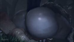 1boy 1girls 3d animated athletic_female dinosaur human human_penetrating indominus_rex jurassic_park_(franchise) larger_female light-skinned_male no_sound rayhuma riding_penis size_difference tagme video