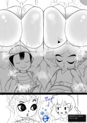 2boys 2girls ass ass_to_ass big_ass big_booty big_butt booty butt butt_bump cheeks cooling_off curvydoodles earthbound huge_ass link massive_ass mother_(series) ness panties paula_jones paula_polestar pk-freeze princess_zelda shade shiny_ass sitting sketch steam steamy steamy_ass sun sweat sweaty sweaty_ass sweaty_butt text the_legend_of_zelda thick_thighs thighhighs toon_link toon_zelda