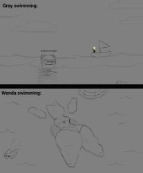 chill_face chilling drowned eseemoticono fish gray_(sprunki) huge_ass humor_porn meme mob_face roronoa_zoro spornki sprunki wenda_(sprunki)