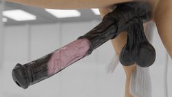 3d animal_genitalia animal_penis balls big_penis blender equine equine_penis faceless_male feral genital_focus horse horsecock huge_cock male mammal penis sagging_balls solo vein veiny_penis wiloh95