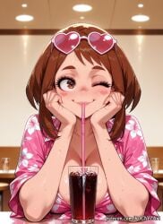 ochako uraraka from boku no hero academia by rognezart