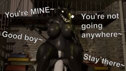 3d anglerfish big_breasts blender chain_necklace dominant_female editorphil female giantess grey_skin inside sitting_on_bed skull_crush skull_crushing_thighs thick_thighs thighs thighs_bigger_than_head white_skin y/n