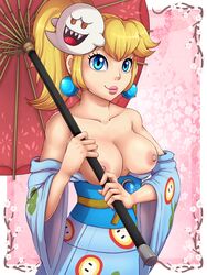 fire flower from mario (series) by evomanaphy