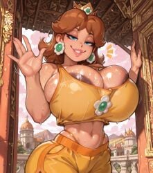 princess daisy from nintendo by starlightnex