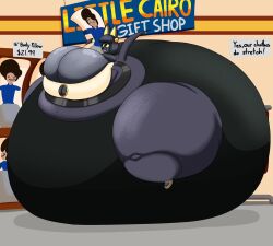 bbw big_ass big_breasts breasts bubble_butt cleavage female furry huge_ass huge_breasts justin_(user3345) monobutt overweight tagme thick_thighs user3345 wide_hips