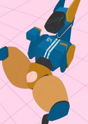 absurd_res android animal_ears animal_genitalia animal_vulva c-64_(sasers) canid canine canine_genitalia canine_vulva canis domestic_dog female feral genitals hi_res machine mammal robot sasers solo upside_down_vulva vulva wide_hips