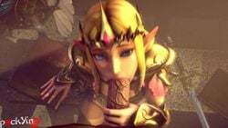 3d animated blonde blowjob blue_eyes clothed cock_worship elf eye_contact fellatio female hyrule_warriors male nintendo oral pockyinsfm pov princess_zelda royalty sound straight tagme the_legend_of_zelda video zelda_(hyrule_warriors)