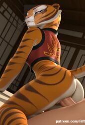 master tigress from kung fu panda by fiff
