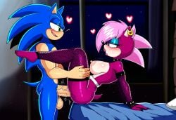 ai_generated ass blue_body blue_fur breasts female incest magenta_fur male male/female pink_hair sex sonia_the_hedgehog sonic_(series) sonic_the_hedgehog sonic_the_hedgehog_(series) sonic_underground straight veiny_penis