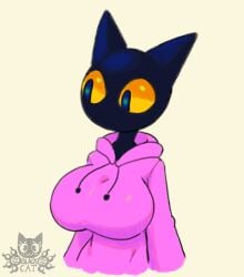 2020s 2024 2d 69blackcat69 animated big_breasts black black_cat black_fur blue_pupils cat_ears cream_background curious dark_blue_body dark_blue_fur domestic_cat ear felid feline frontview grabbing grabbing_own_breast hands hands_on_breasts hd heart-shaped_pupils hoodie huge_boobs huge_breasts jiggle jiggle_physics logo looking_at_viewer lust lustful_gaze no_dialogue no_visi olive_(69blackcat69) physics pink_clothing pink_hoodie pink_pawpads shaded signature small_waist squeezing_breasts squeezing_own_breasts watermark wide_hips yellow_eyes yellow_iris