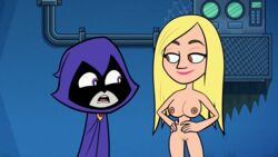 accurate_art_style dc_comics dcau edit female female_only gan_(artist) rachel_roth raven_(dc) screenshot screenshot_edit smooth_skin tara_strong teen_titans teen_titans_go