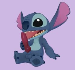 1boy 3d alien animal_genitalia animal_penis autofellatio canine_penis disney experiment_(species) feral fur knot licking lilo_and_stitch male male_only mammal masturbation nude oral penis penis_lick sex skuddbutt solo stitch tongue tongue_out