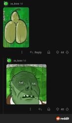 #kevindejalapaginaverde ass big_ass comment_section funny huge_ass joke_post looking_up meme plants_vs_zombies reddit shitpost squash squash_(pvz) tagme zombie zombie_(pvz)