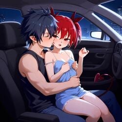 ai_generated couple crossover disgaea etna fairy_tail gray_fullbuster