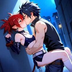 ai_generated couple crossover disgaea etna fairy_tail gray_fullbuster