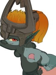 1boy 1girls animated ass assjob breasts buttjob feet female gif hot_dogging imp imp_midna male midna nintendo outercourse partial_male penis pov shortstack size_difference the_legend_of_zelda theboogie twilight_princess
