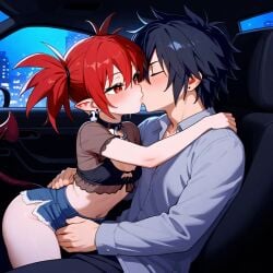 ai_generated couple crossover disgaea etna fairy_tail gray_fullbuster