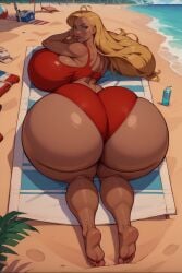 1female 1girls ai_generated all_fours ass ass_focus beach beach_towel big_ass big_breasts big_lips big_thighs blonde_female blonde_hair breasts bubble_butt cleavage cleavage_overflow disney dumptruck_ass enormous_ass enormous_breasts eyes_half_open female female_only gigantic_ass gigantic_breasts green_eyes high_heels hotcartoonai huge_ass huge_breasts huge_thighs hyper_ass hyper_breasts lifeguard lifeguard_(lilo_and_stitch) lilo_and_stitch lips looking_at_viewer looking_back massive_ass mature mature_body mature_figure mature_woman milf mommy ocean on_towel red_swimsuit round_ass solo solo_female swimsuit tagme tan-skinned_female tan_body tan_skin thick thick_ass thick_legs thick_thighs thick_thighs_save_lives thighs towel voluptuous voluptuous_female wide_hips