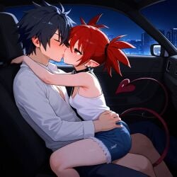 ai_generated couple crossover disgaea etna fairy_tail gray_fullbuster