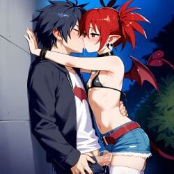 ai_generated couple crossover disgaea etna fairy_tail gray_fullbuster