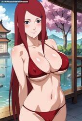 1girls ai_generated aindroidparanoid ass big_ass big_breasts big_butt bikini boruto:_naruto_next_generations breasts busty cameltoe curvy cute fat_ass female female_only hair hi_res hips huge_ass huge_breasts human kushina_uzumaki large_ass large_breasts legs long_hair narrow_waist naruto naruto_(classic) naruto_(series) naruto_shippuden nipples red_hair slim_waist stable_diffusion tagme thick_ass thick_thighs uzumaki_kushina voluptuous waist wide_hips