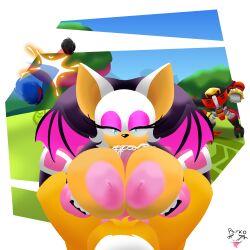 1girls 2026 5boys artist_logo background_character background_characters bat bat_girl bat_wings breasts e-123_omega female female_focus fox fox_boy having_sex knuckles_the_echidna large_breasts light-skinned_female long_penis older_female paizuri psyko psykopuffik_frik rouge_the_bat saliva saliva_on_penis sega shadow_the_hedgehog sonic_(series) sonic_heroes sonic_the_hedgehog sonic_the_hedgehog_(series) tails tails_the_fox teal_eyes