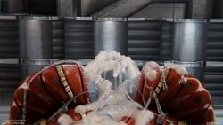 1girls 3d 3d_(artwork) 3d_model asari big_breasts blue_skin cleavage closed_eyes cum cum_drip cum_on_breasts cum_on_face cum_string drool drool_on_face drool_string drooling mass_effect meditating meditation pussy_juice pussy_juice_drip rotosama samara sleep_molestation sleeping