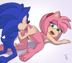all_fours amy_rose anal anilingus anthro anus anus_lick ass ass_lick ass_licking ass_up backsack balls bare_ass bare_legs barefoot blue_body blue_fur blush breasts butt digital_media_(artwork) duo erection eulipotyphlan eyes_closed face_in_ass face_in_butt feet female fur genitals half-closed_eyes hedgehog hetero humanoid_feet intraspecies licking licking_anus licking_ass looking_back male male/female mammal narrowed_eyes nude open_mouth oral penis pink_body pink_fur plantigrade quills_(anatomy) rimming sega sex side_boob simple_background soles sonic_(series) sonic_the_hedgehog sonic_the_hedgehog_(series) sonic_x tail the_other_half toes tongue tongue_out vein veiny_penis vulva white_background