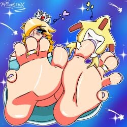 2d_(artwork) barefeet barefoot crown feet feet_fetish feet_focus foot_fetish foot_worship jirachi legendary_pokemon mythical_pokemon nintendo painted_toenails pokemon pokemon_(species) princemayansfw princess_rosalina purple_toenail_polish purple_toenails request rosalina soles soles_female soles_fetish soles_focus toe_ring toe_rings toenail_polish toenails toes toes_spread